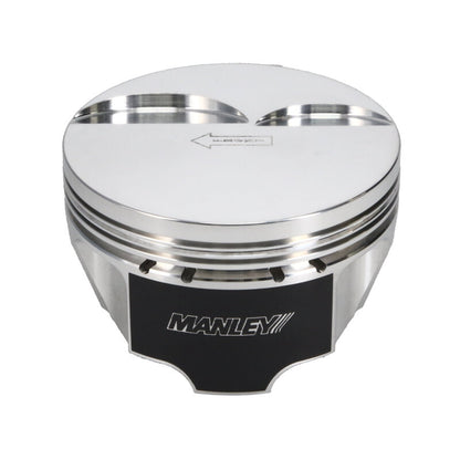 Manley Performance Manley Chevrolet LS 4.065in Bore 1.304in CD 4CC Platinum Series Dish Piston - Set of 8