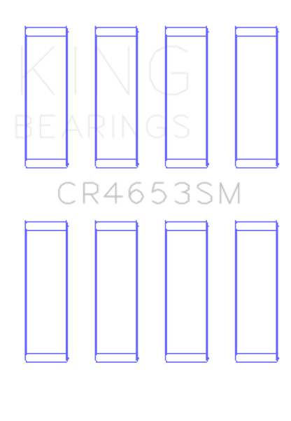 King Engine Bearings Toyota 2AR-FE/ 2AR-FXE (Size 0.05) Connecting Rod Bearing Set