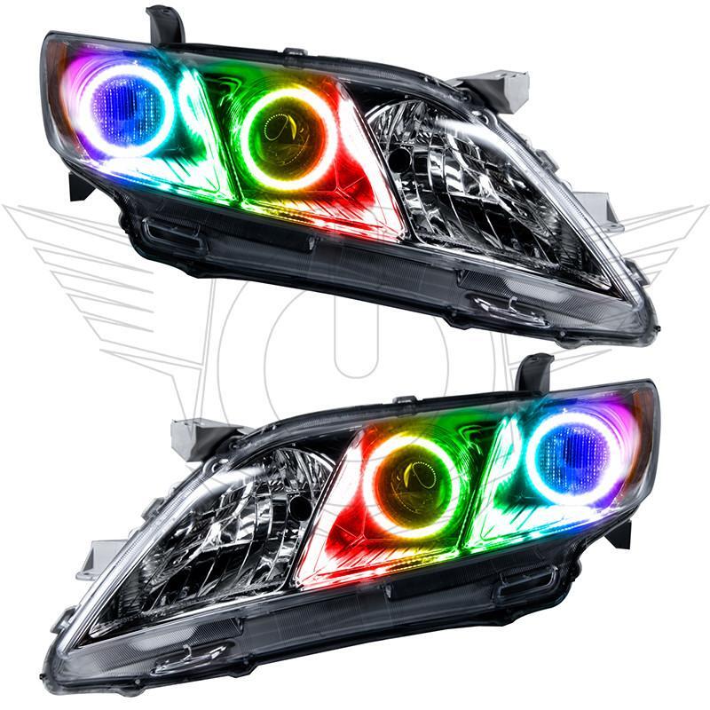 ORACLE Lighting Oracle Toyota Camry 07-09 Halo Kit - ColorSHIFT w/ Simple Controller