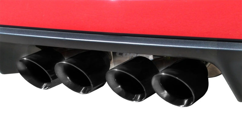 CORSA Performance Corsa 09-13 Chevy Corvette 6.2L V8 2.5in Sport Cat-Back Dual Rear Exit w/Twin 4.0in Pol Pro-Ser Tips