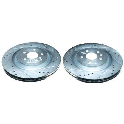 PowerStop Power Stop 13-19 Ford Explorer Front Evolution Drilled & Slotted Rotors - Pair