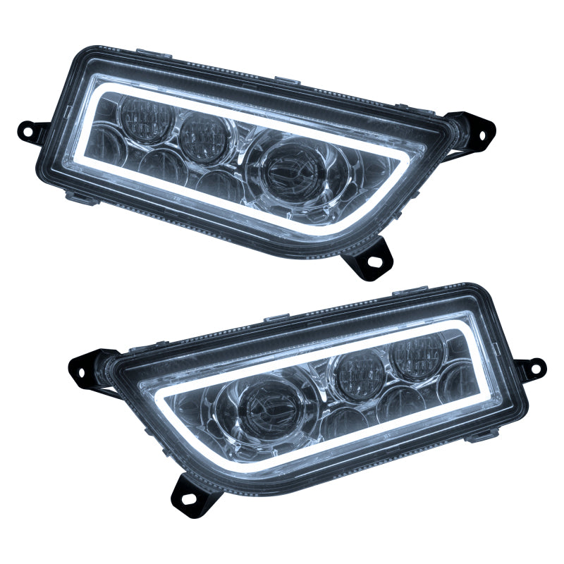 ORACLE Lighting Oracle 14-21 POLARIS RZR 1000 XP Headlight Halo Kit - ColorSHIFT