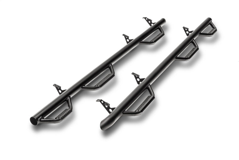 N-Fab Nerf Step 16-17 Toyota Tacoma Access Cab 6ft Bed - Tex. Black - Bed Access - 2in