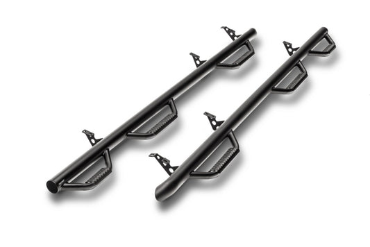 N-Fab Nerf Step 10-17 Dodge Ram 2500/3500 Mega Cab 6.4ft Bed - Tex. Black - Bed Access - 3in
