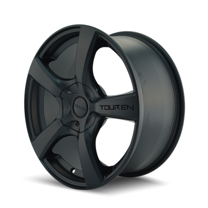 Touren 3190 TR9 17x7 / 5x110/115 BP / 42mm Offset / 72.62mm Hub Matte Black Wheel