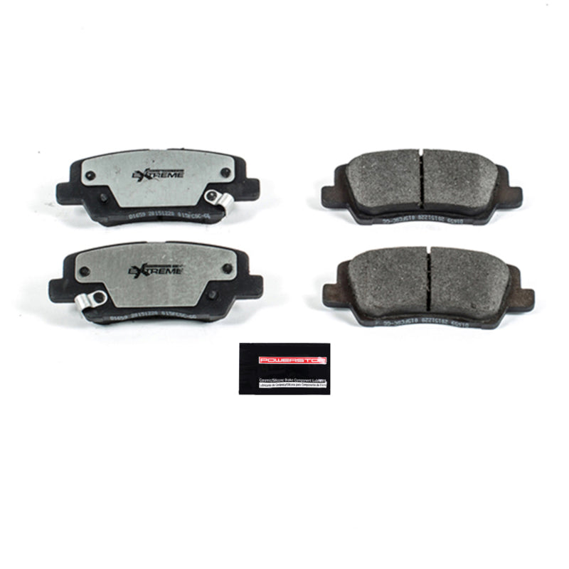 PowerStop Power Stop 13-18 Cadillac ATS Rear Z26 Extreme Street Brake Pads w/Hardware