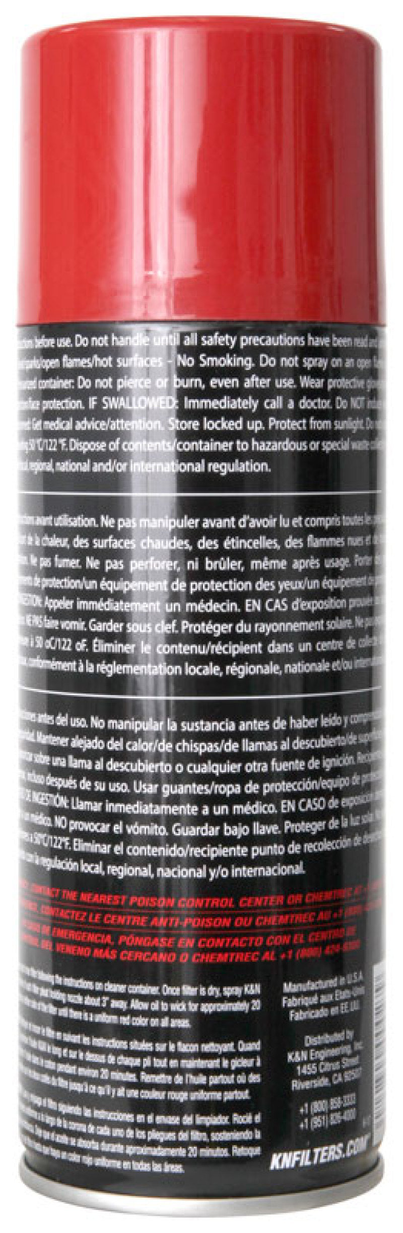 K&N Engineering K&N 12.25 oz. Aerosol Air Filter Oil