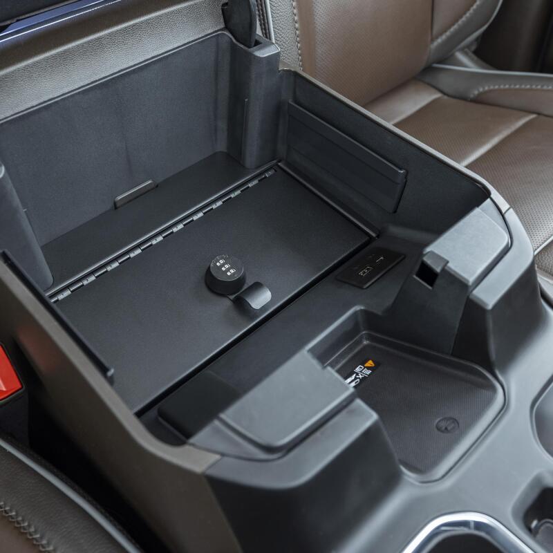 Tuffy Products Tuffy Console Safe W/ Combo Lock For Chevrolet Silverado W/ Wireless Charging Pad Console