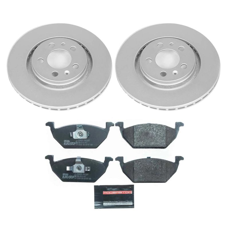 PowerStop Power Stop 1998 Volkswagen Beetle Front Euro-Stop Brake Kit