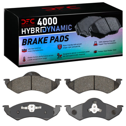 DFC 00-02 Dodge Durango Front 4000 Hybridynamic Brake Pads
