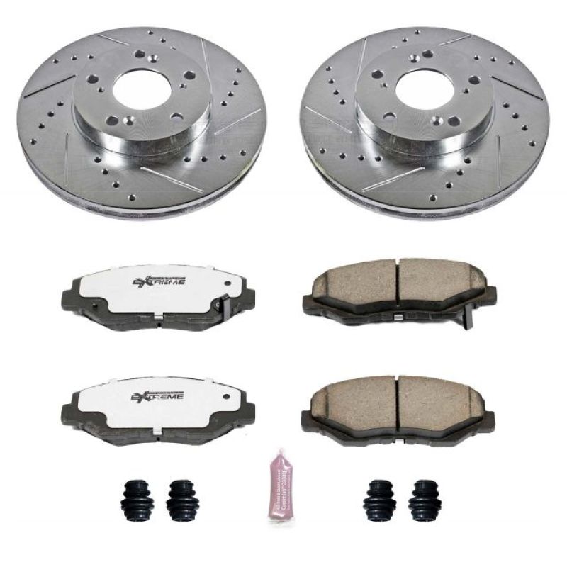 PowerStop Power Stop 14-15 Acura ILX Front Z26 Street Warrior Brake Kit