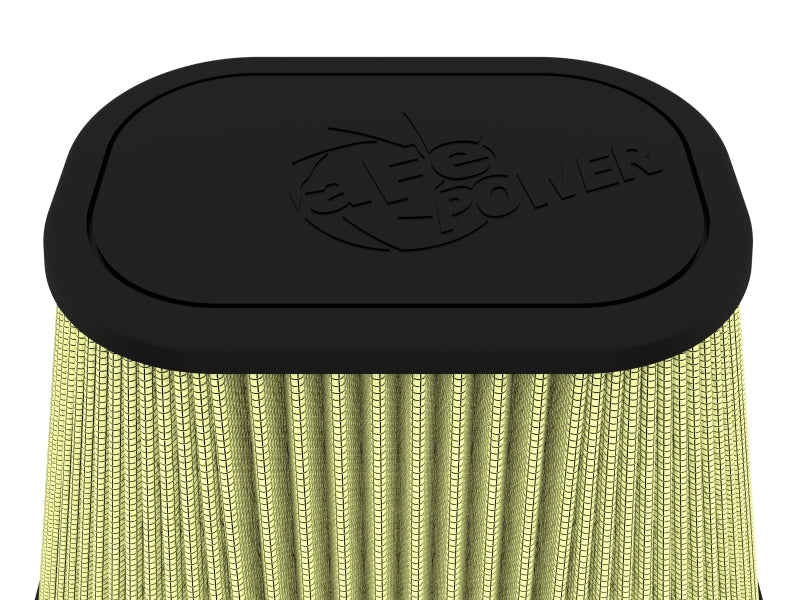 aFe Track Series Intake Pro GUARD 7 Filter (6-1/8x4-1/8)IN F x(9-1/4x7-1/4)IN B x(6x4)IN Tx7-1/8IN
