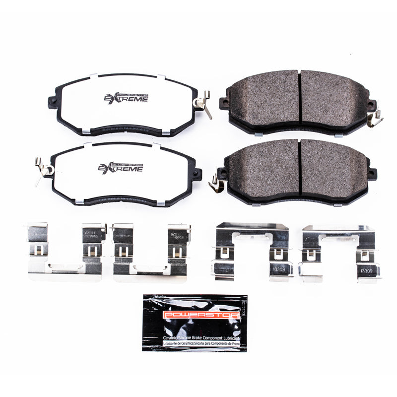 PowerStop Power Stop 13-16 Scion FR-S Front Z26 Extreme Street Brake Pads w/Hardware