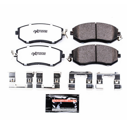 PowerStop Power Stop 13-16 Scion FR-S Front Z26 Extreme Street Brake Pads w/Hardware