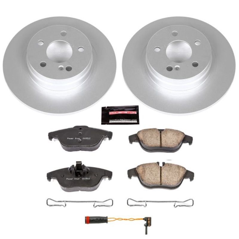 PowerStop Power Stop 12-15 Mercedes-Benz C250 Rear Z23 Evolution Sport Coated Brake Kit