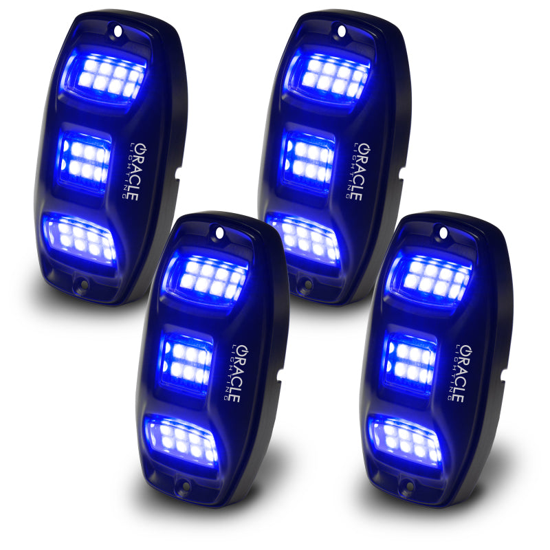 ORACLE Lighting Oracle Underbody RGB+W Wheel Well Rock Light Kit - 4 PCS - ColorSHIFT