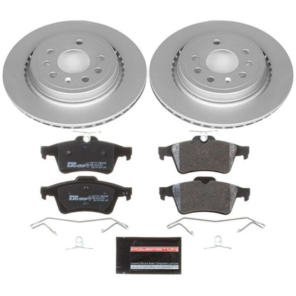 PowerStop Power Stop 03-11 Saab 9-3 Rear Euro-Stop Brake Kit