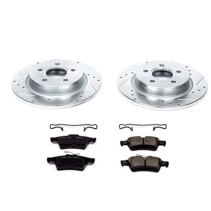 PowerStop Power Stop 08-13 Volvo C30 Rear Z23 Evolution Sport Brake Kit