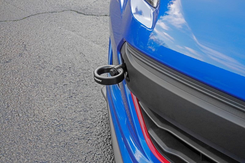 Perrin Performance PERRIN 18-21 Subaru WRX & STI / 13-25 BRZ / 17-20 Toyota 86 Tow Hook Kit (Front) - Flat Black