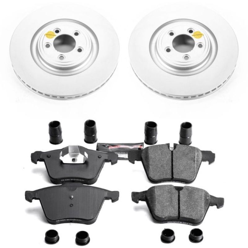 PowerStop Power Stop 07-08 Jaguar S-Type Front Z23 Evolution Sport Coated Brake Kit