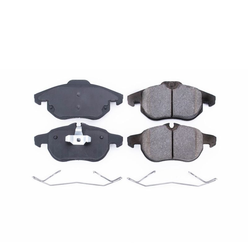 PowerStop Power Stop 03-05 Saab 9-3 Front Z17 Evolution Ceramic Brake Pads w/Hardware