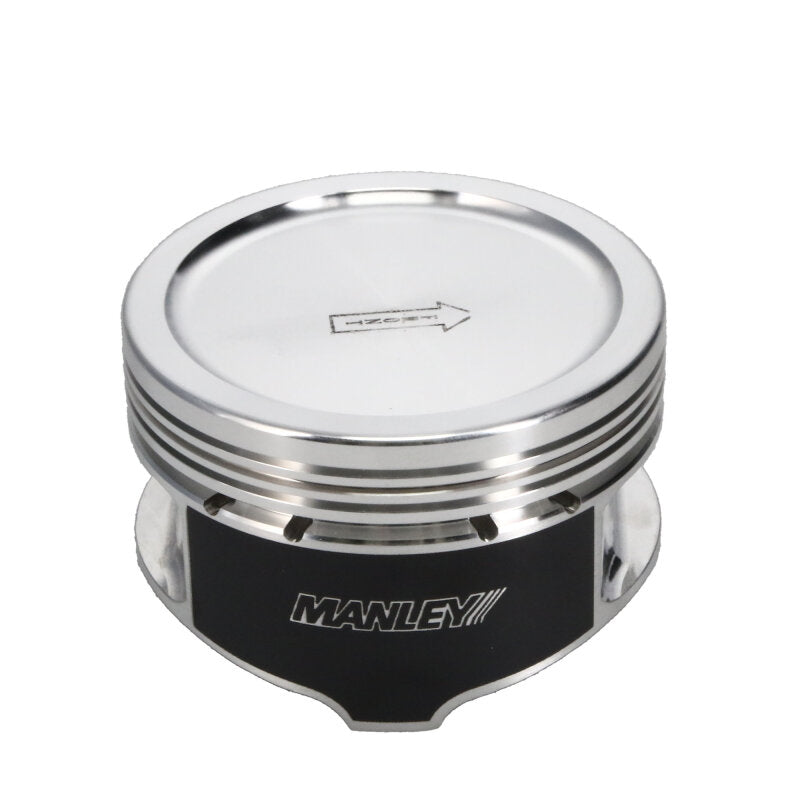 Manley Performance Manley 4.6L Ford Modular (2/4 Valve) 3.552in Bore 1.2in CD 11cc Dish Pistons - Set of 8