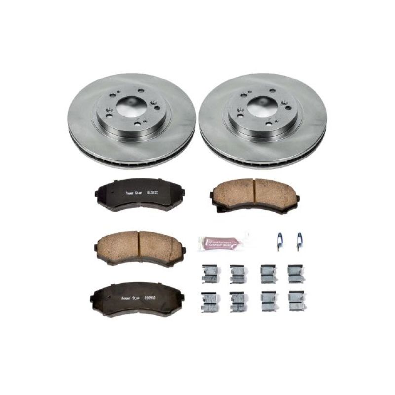 PowerStop Power Stop 04-11 Mitsubishi Endeavor Front Autospecialty Brake Kit