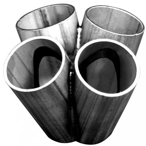 BLOX Racing T3 Inlet Flange - Open Non-threaded