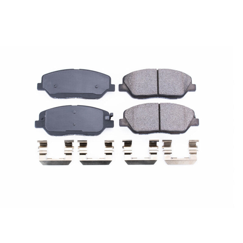 PowerStop Power Stop 09-11 Kia Borrego Front Z17 Evolution Ceramic Brake Pads w/Hardware
