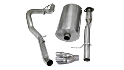 CORSA Performance Corsa 2007-2008 Chevrolet Suburban 1500 5.3L V8 Polished Sport Cat-Back Exhaust