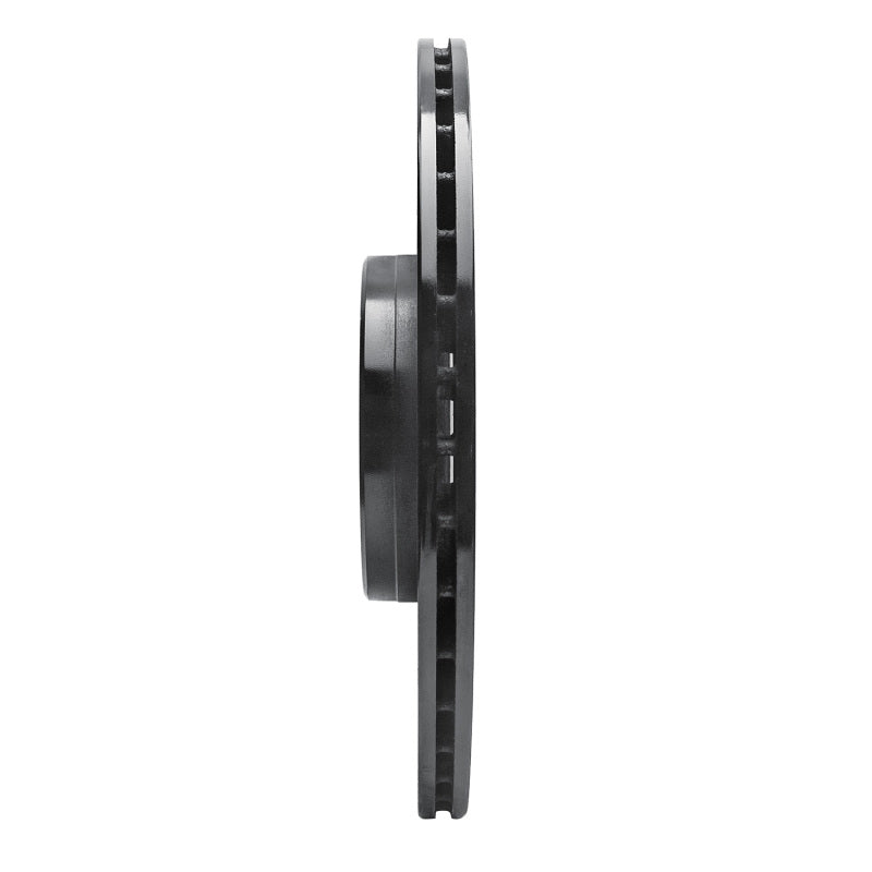 R1 Concepts R1 16-26 Polestar Polestar 2 Rear Right Drilled & Slotted Black Brake Rotor