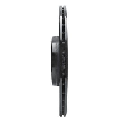 R1 Concepts R1 16-26 Polestar Polestar 2 Rear Right Drilled & Slotted Black Brake Rotor