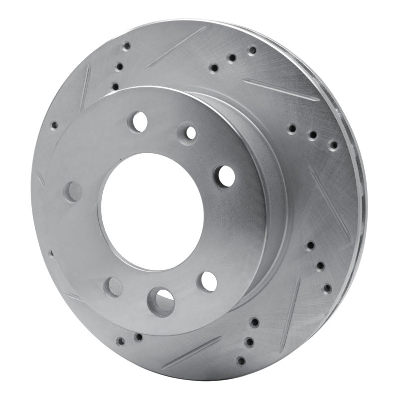 R1 Concepts R1 02-06 Dodge Sprinter 2500 Front Left Drilled & Slotted Silver Brake Rotor