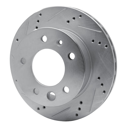 R1 Concepts R1 02-06 Dodge Sprinter 2500 Front Left Drilled & Slotted Silver Brake Rotor