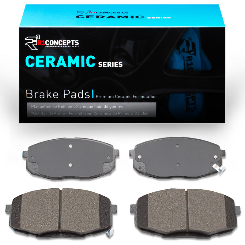 R1 Concepts R1 09-25 Hyundai Elantra Front R1 Ceramic Brake Pads