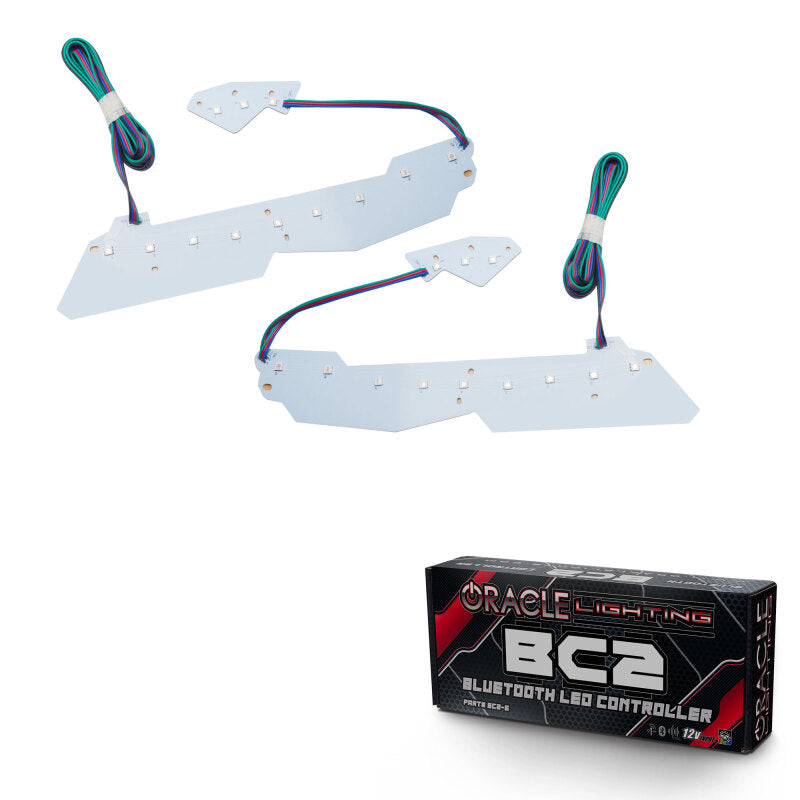 ORACLE Lighting Oracle 14-19 Chevy Corvette C7 Headlight DRL Upgrade Kit - ColorSHIFT w/ BC1 Controller