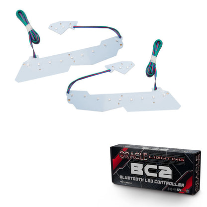 ORACLE Lighting Oracle 14-19 Chevy Corvette C7 Headlight DRL Upgrade Kit - ColorSHIFT w/ BC1 Controller