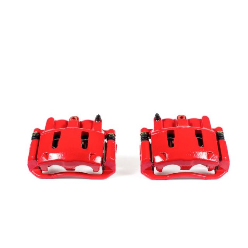 PowerStop Power Stop 95-01 Ford Explorer Front Red Calipers w/Brackets - Pair
