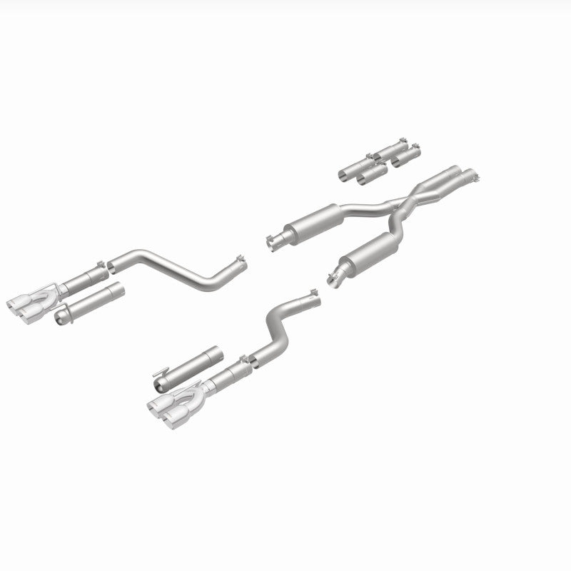 MagnaFlow 2017+ Dodge Challenger 409 SS Polished 3in Quad Tips Cat-Back Exhaust