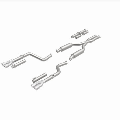 MagnaFlow 2017+ Dodge Challenger 409 SS Polished 3in Quad Tips Cat-Back Exhaust