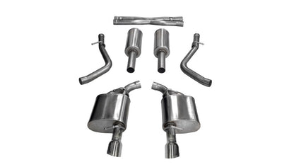 CORSA Performance Corsa 2017-2020 Dodge Charger 5.7L V8 Xtreme Cat-Back Dual Rear Exit w/4.5in Polished Tips
