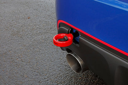 Perrin Performance PERRIN 13-26 Subaru BRZ / 13-20 Scion FRS & Toyota 86 / 22-26 GR86 Tow Hook Kit (Rear) - Red