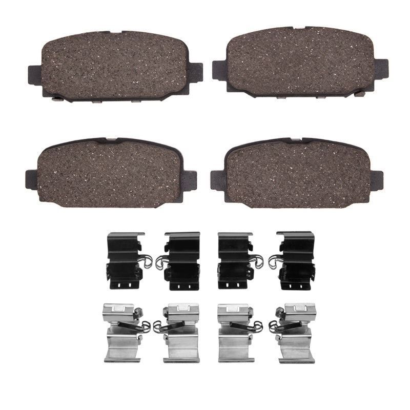 R1 Concepts R1 2017-2025 Jeep Compass Rear R1 Ceramic Pads & Hardware Kit