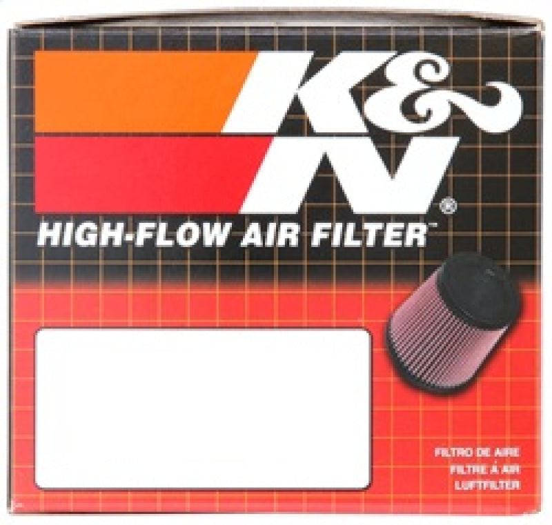 K&N Engineering K&N Universal Chrome Filter-Round Straight 2.125in Flg ID x 3in OD x 3in H