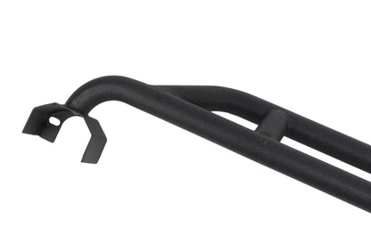 Fishbone Offroad 07-18 Jeep JK 2 Door Wrangler JK Steel Rock Sliders - Blk Textured Powdercoat