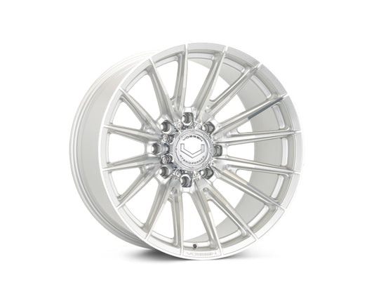 Vossen HFX-2 20x9 - 8x165.1 - ET18 - Deep Face - 125.1 - Silver Polished Wheel