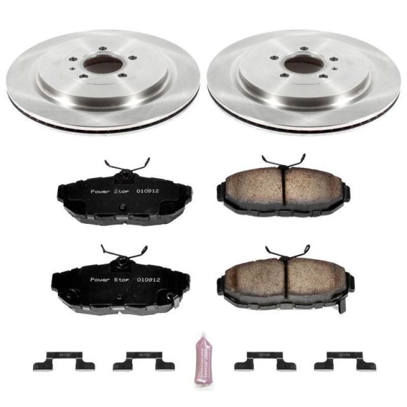 PowerStop Power Stop 13-14 Ford Mustang Rear Autospecialty Brake Kit