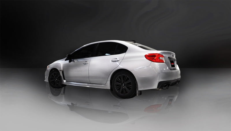 CORSA Performance Corsa 2015-2021 Subaru WRX Cat Back Exhaust Black Quad 3.5in Tips *Sport*