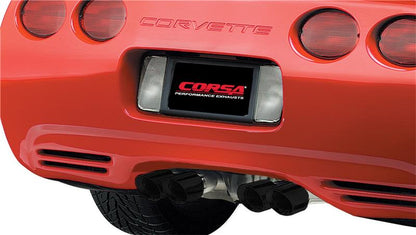 CORSA Performance Corsa 1997-2004 Chevrolet Corvette C5 Z06 5.7L V8 Xtreme Axle-Back Exhaust w/ Black Tips