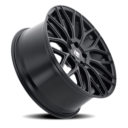 Touren 3276 TR76 20x8.5 / 5x112 BP / 35mm Offset / 66.56mm Hub Gloss Black Wheel